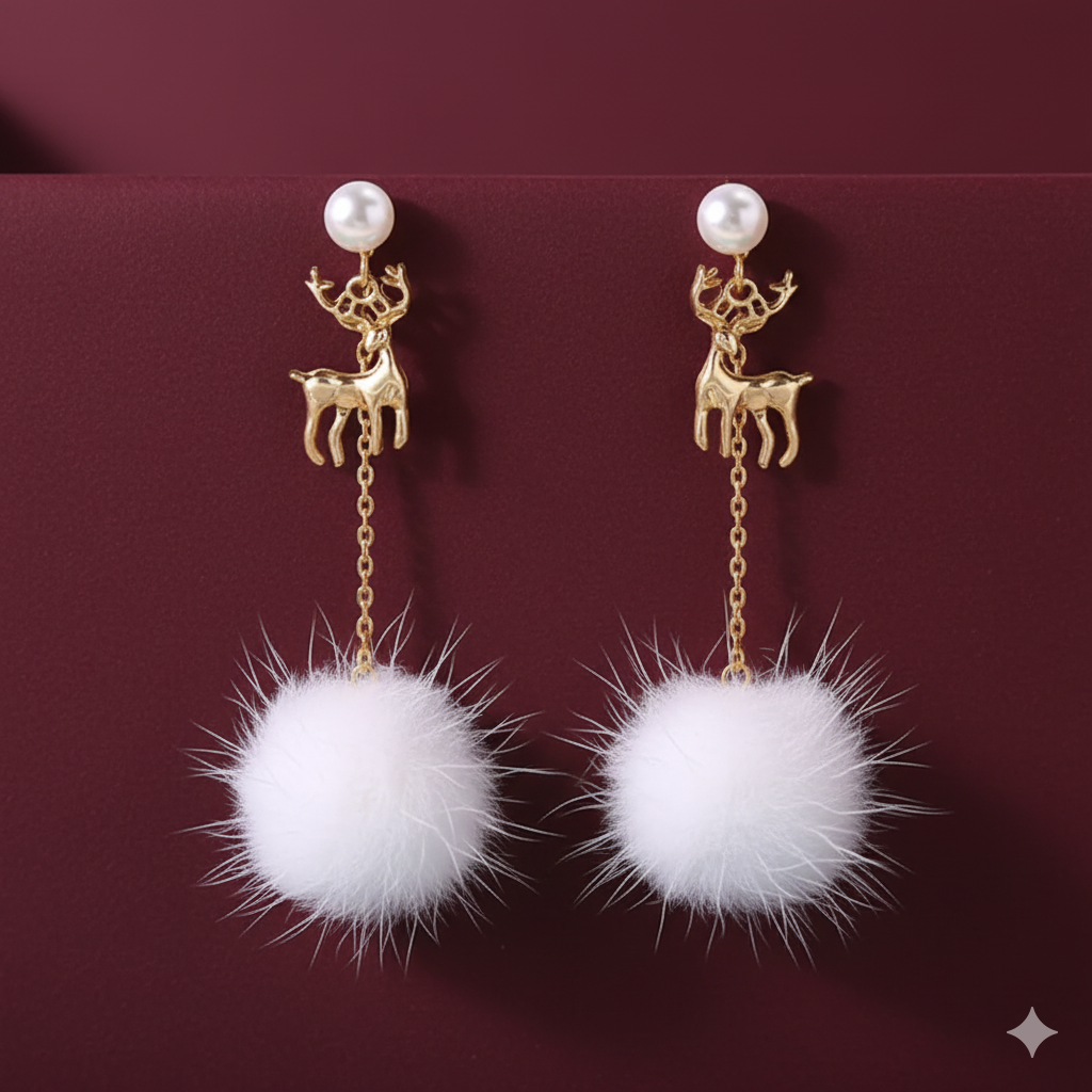 Tinsel Tail Earrings