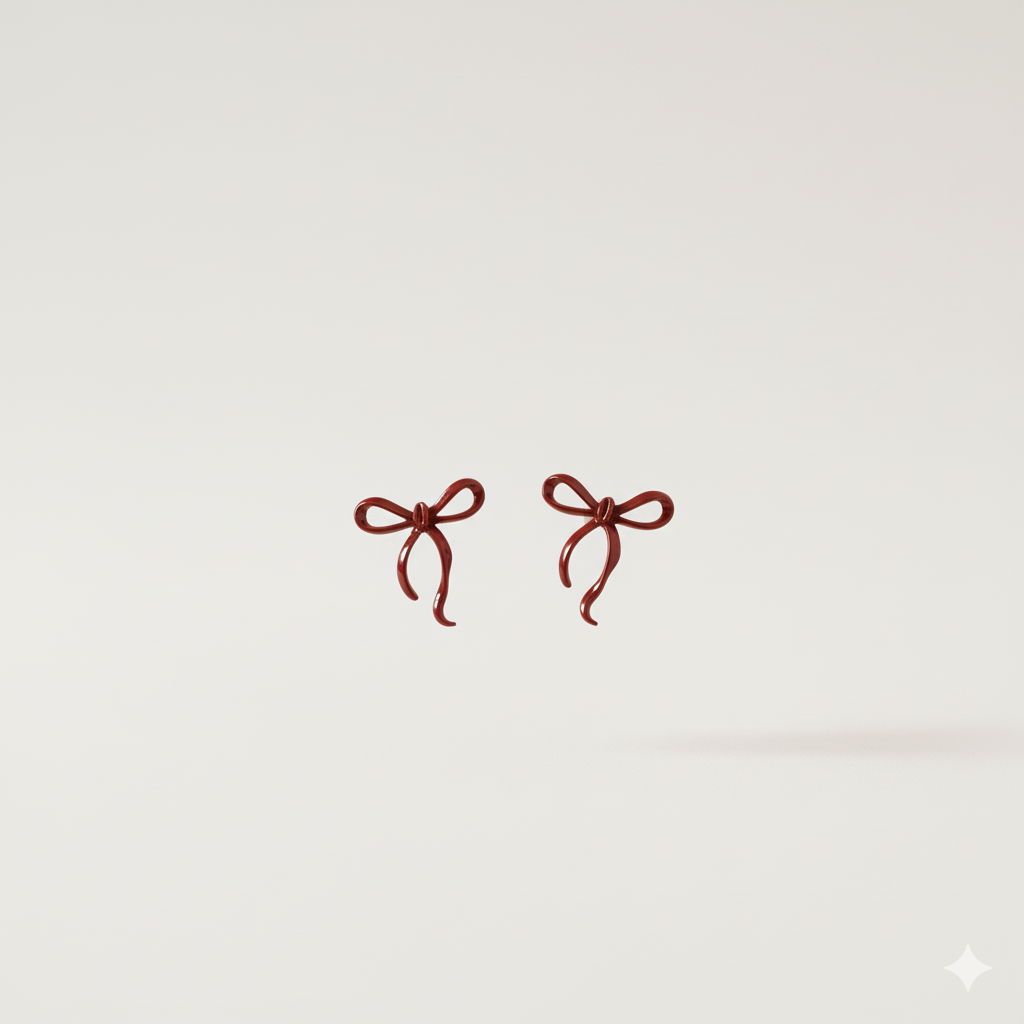 Petite Enamel Ribbons