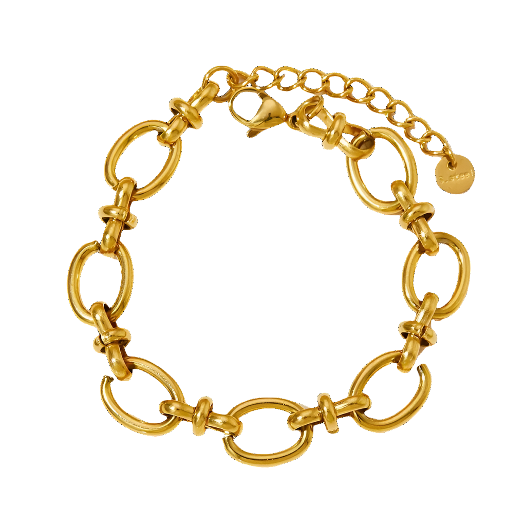 Oval rings Bracelet
