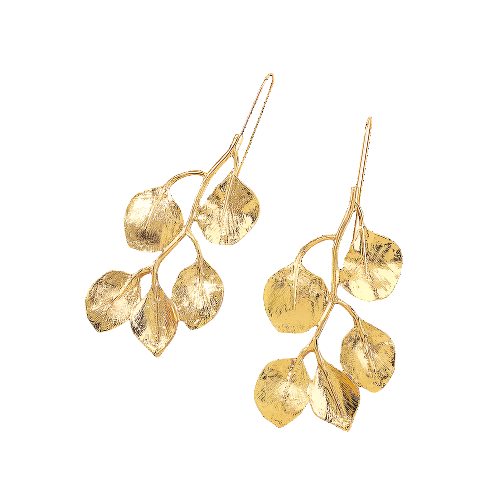 Leaf Drop Earrings