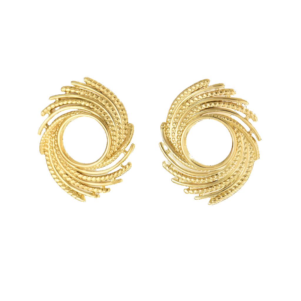 Twister Hollow Earrings