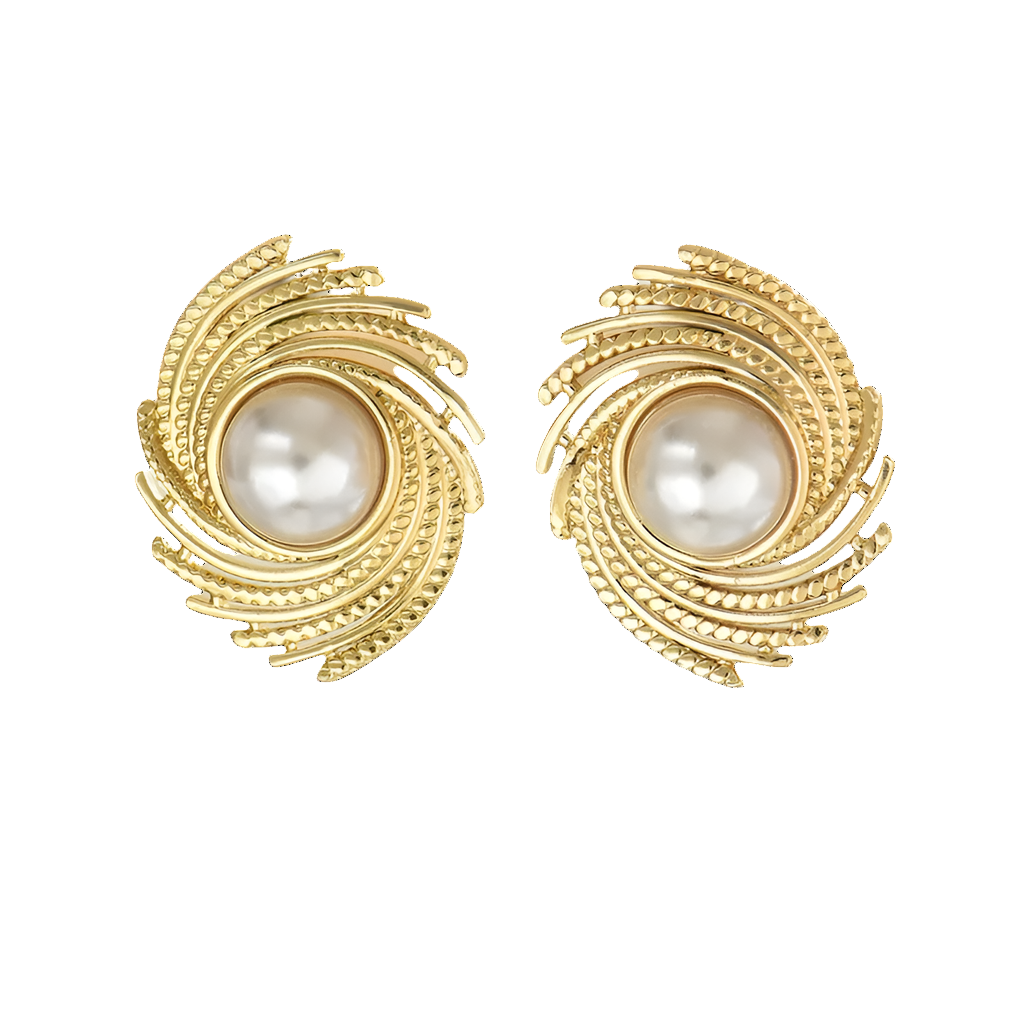 Twister Pearl Earrings