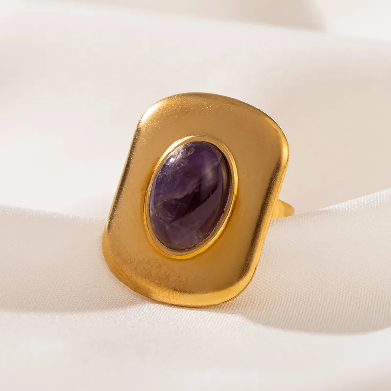 The Amethyst Shield Ring
