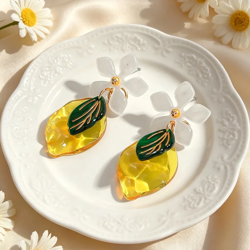 Amalfi Zest Statement Earrings