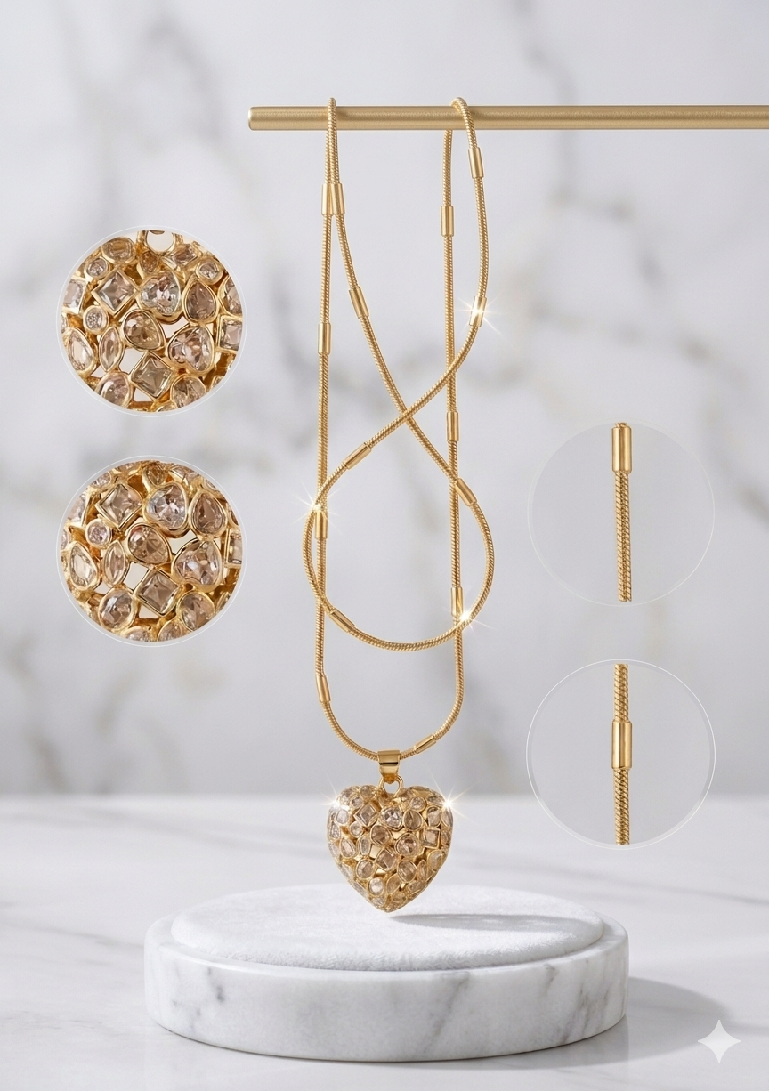 Amora Gilded necklace