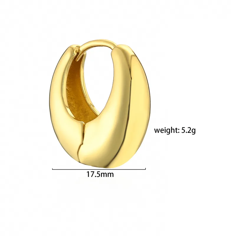 Hoop Solid Small Earrings