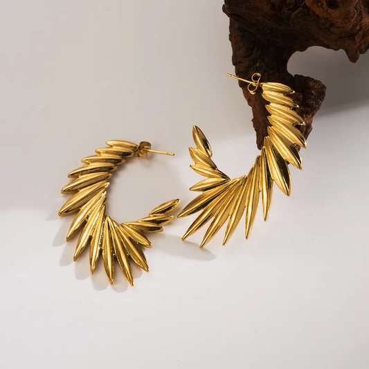 Drama Rays Earrings studs