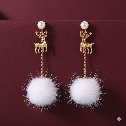 Tinsel Tail Earrings