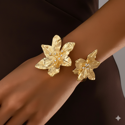 Hammered Orchid Wrap