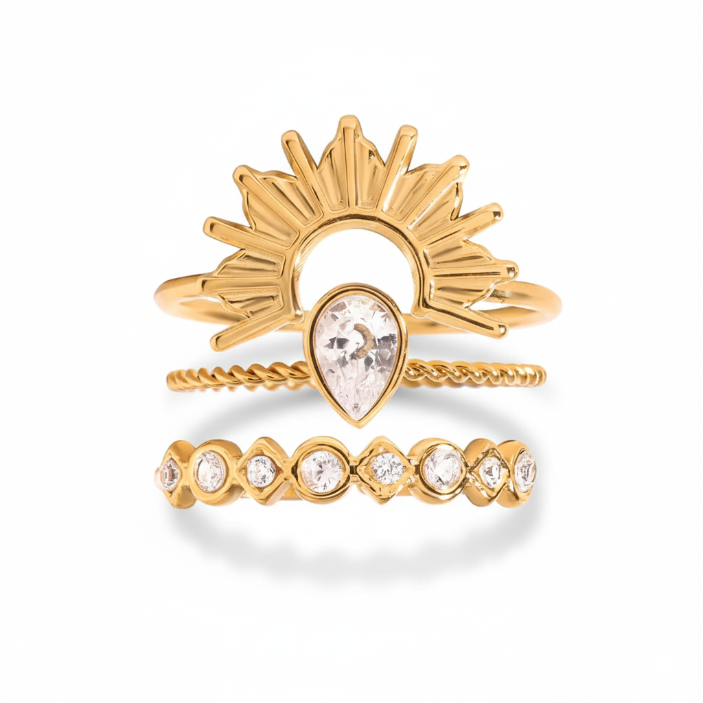 Tear of the Sun Ring Set