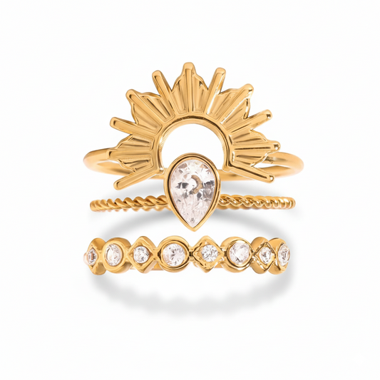 Tear of the Sun Ring Set