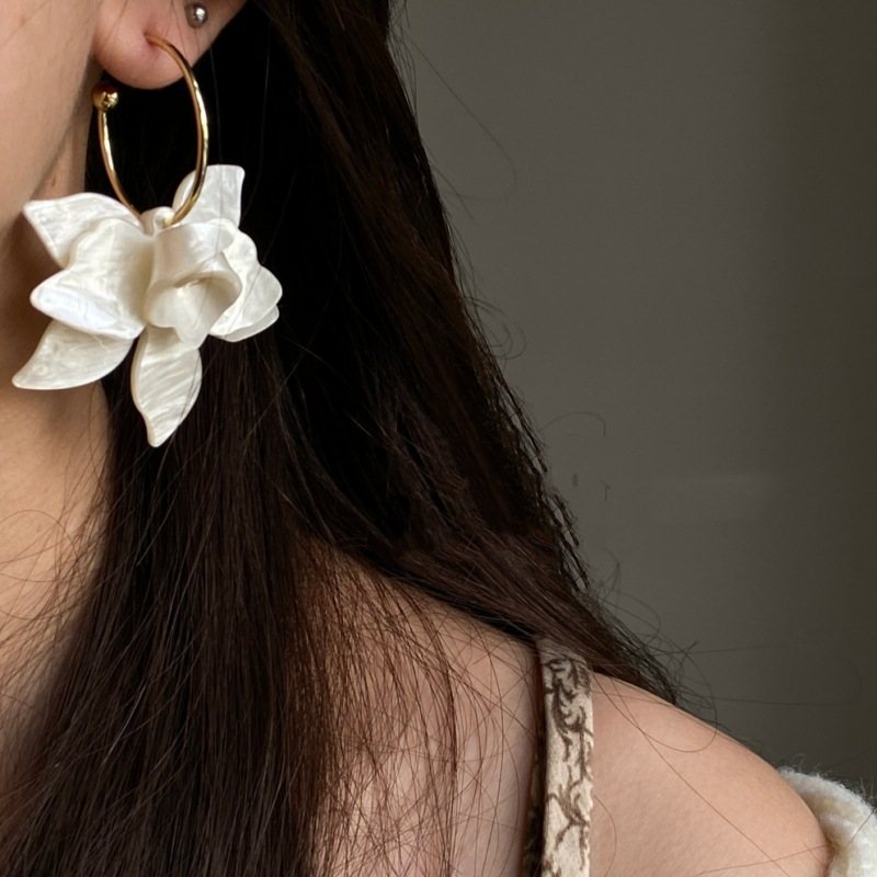 Acetate Flower Hoops