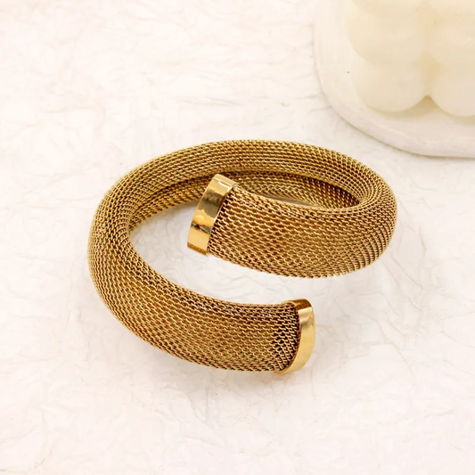 Liquid Gold Wrap Bracelet