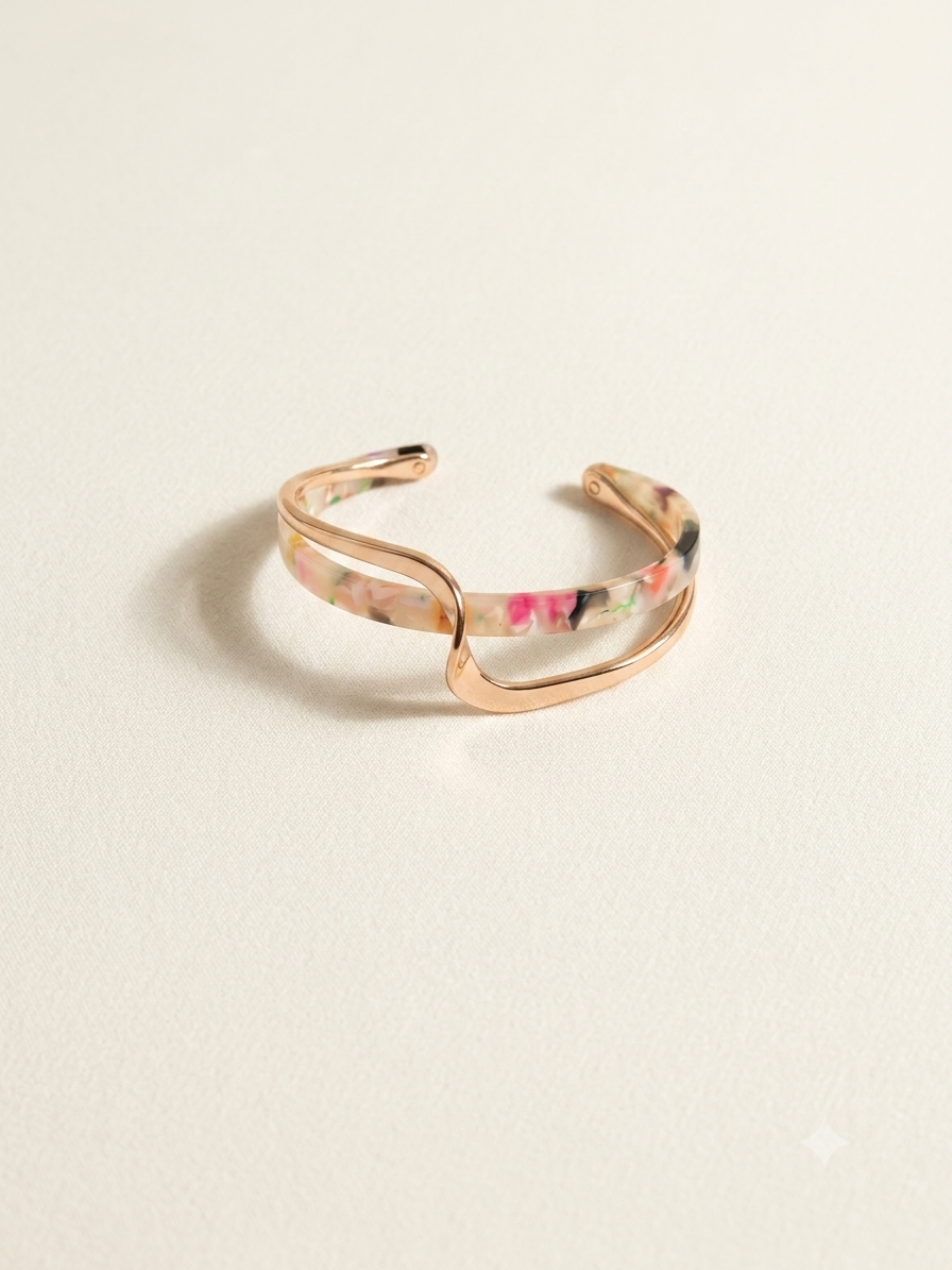 Double-Band Irregular Cuff