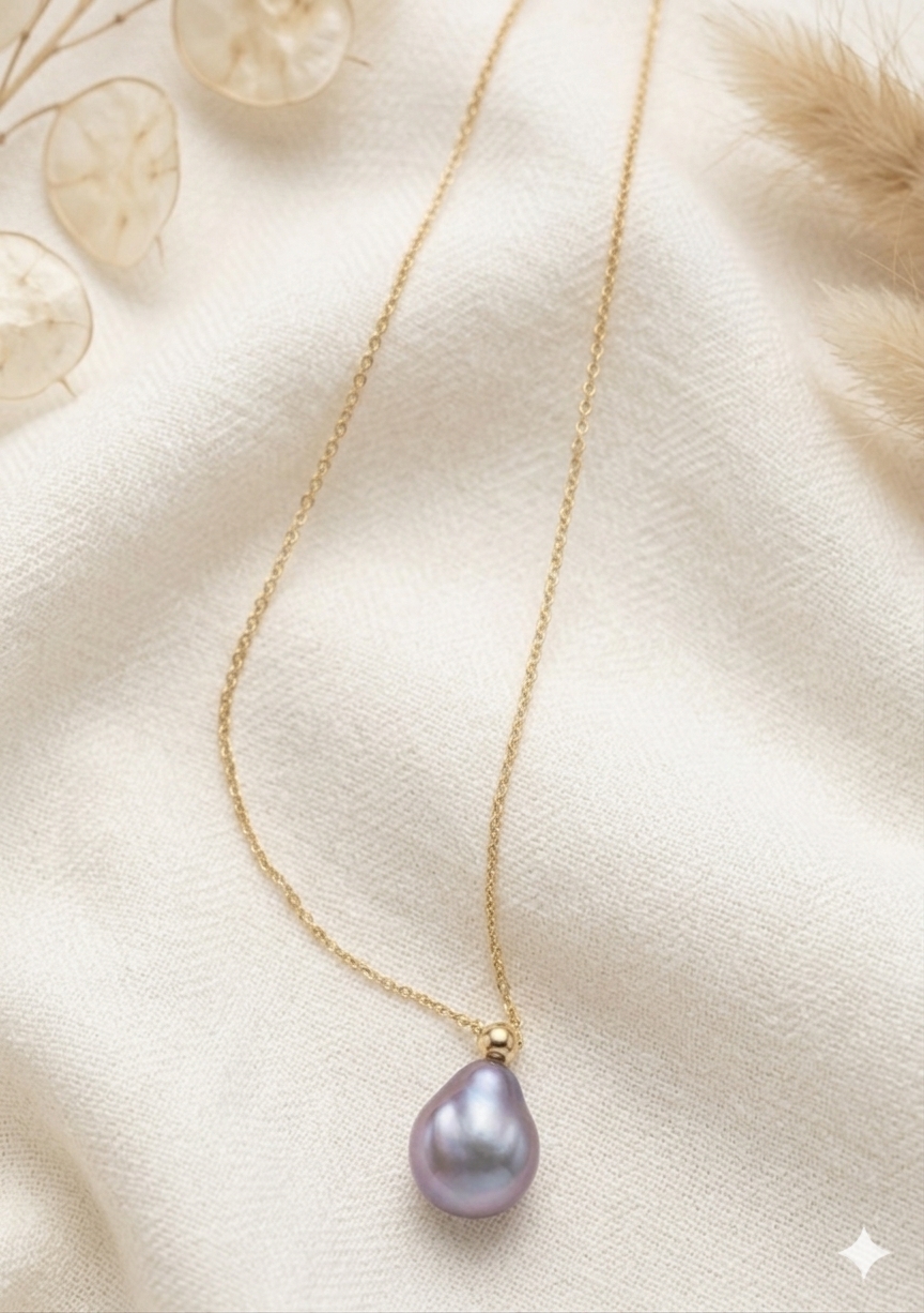 The "Aura Drop" Necklace