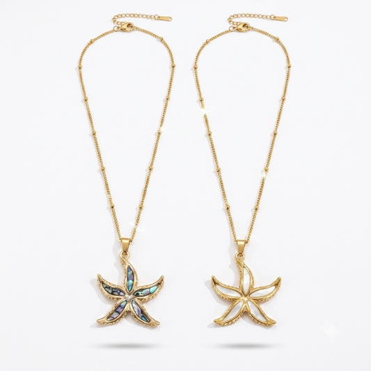 Sea star necklace
