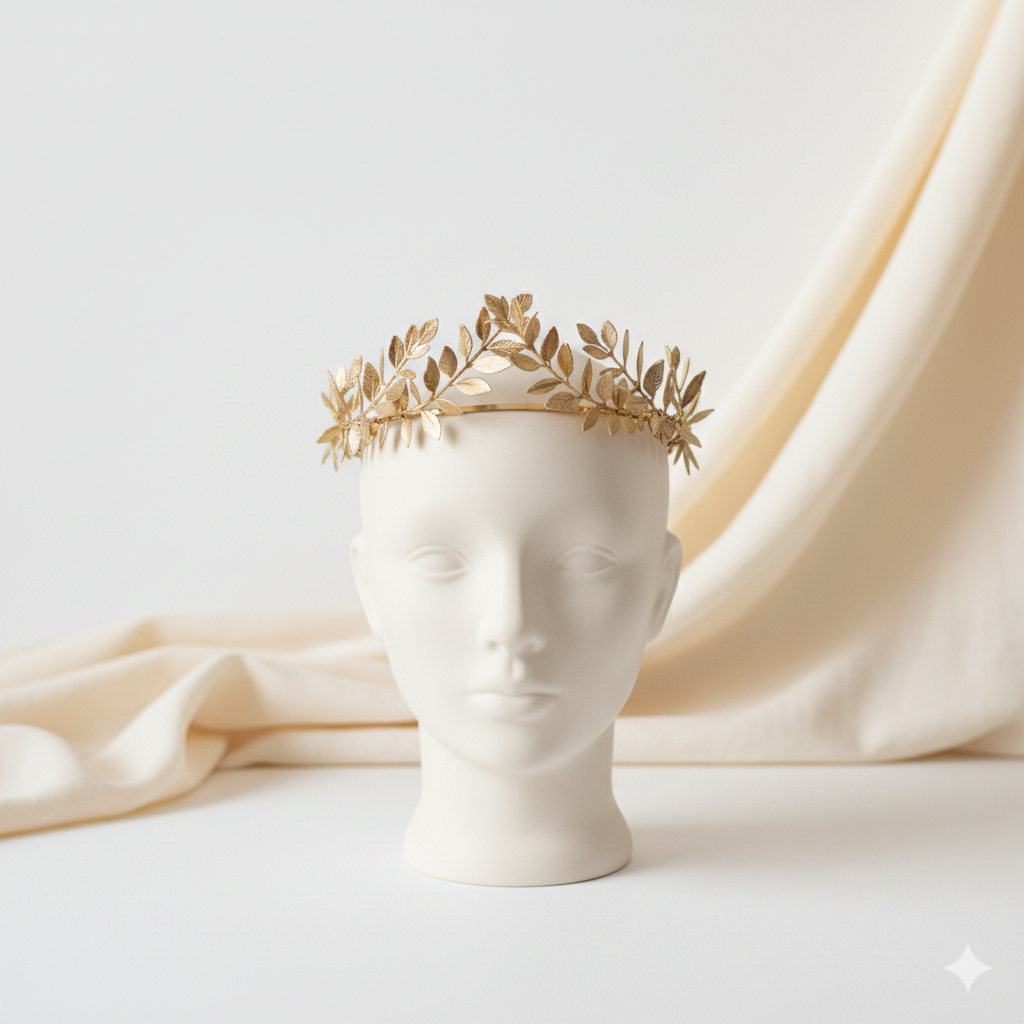 Gilded Laurel Crown