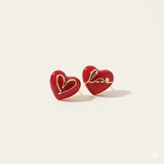 Love Letter small studs