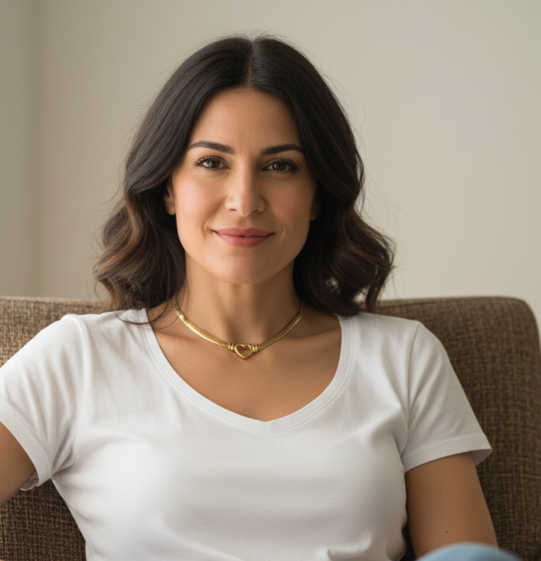 Hollow heart necklace