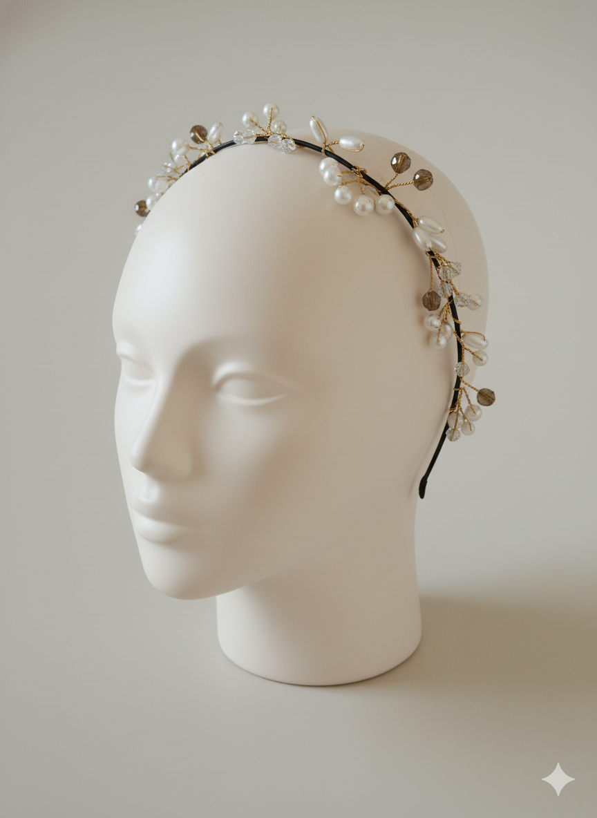 Gilded Berry Vine Circlet