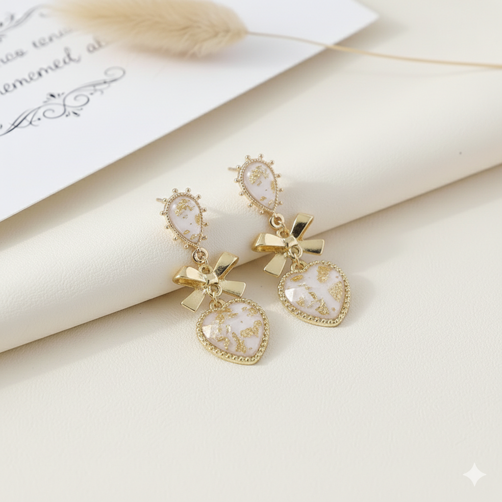 Mon Amour Tiered stud Earrings