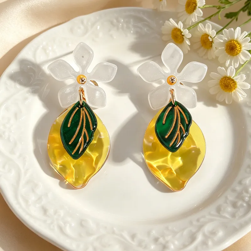 Amalfi Zest Statement Earrings