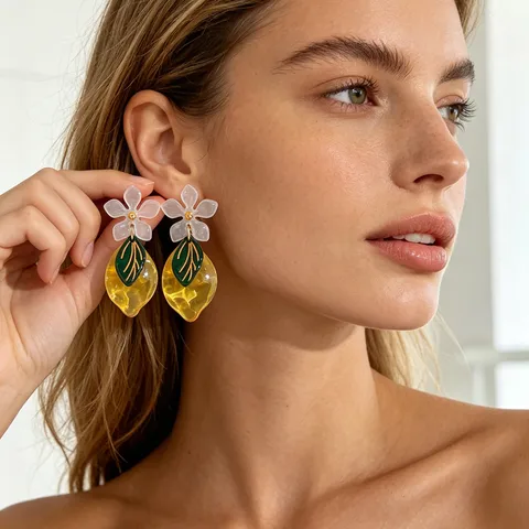 Amalfi Zest Statement Earrings