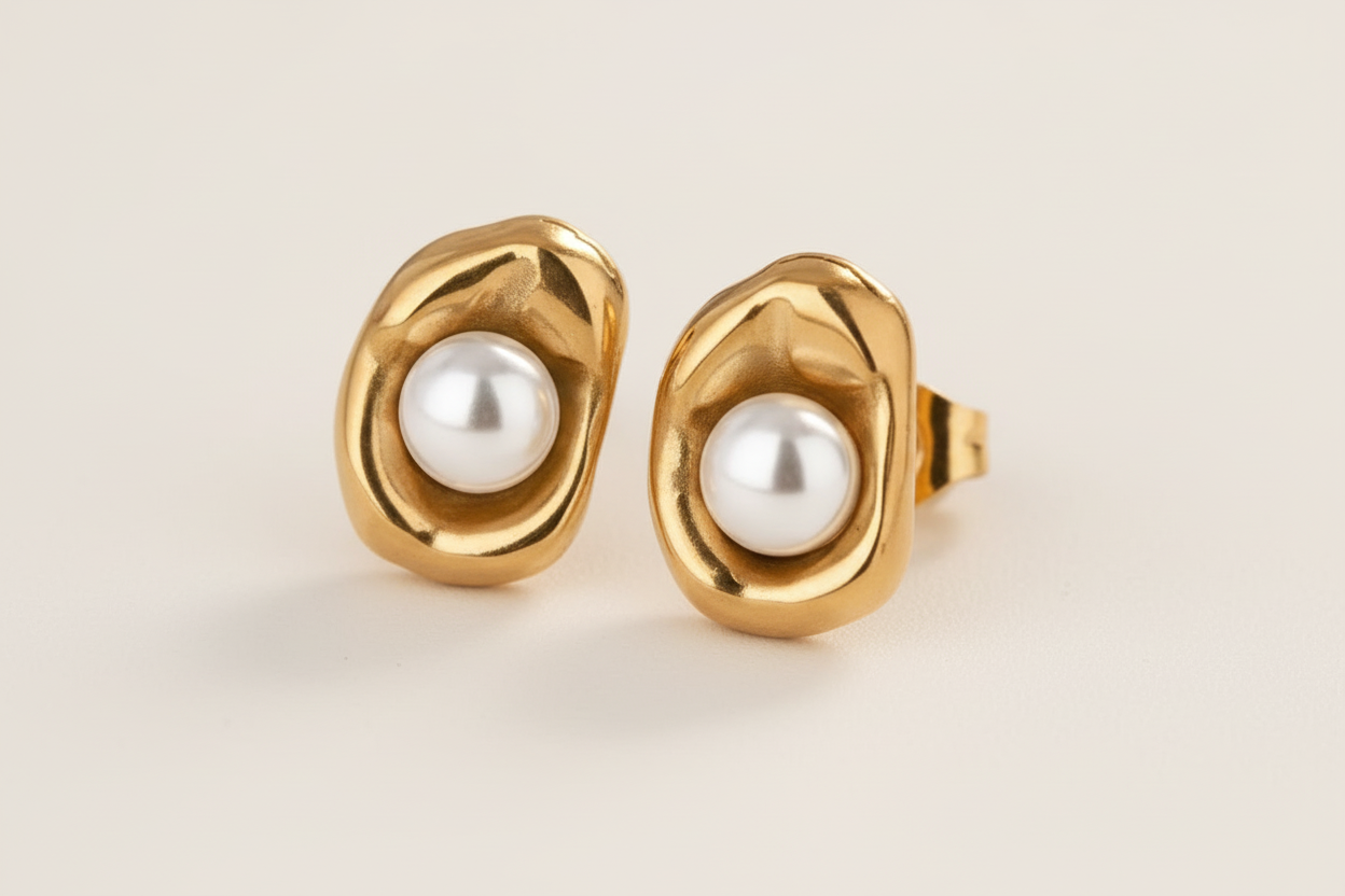 The Liquid Pearl Studs