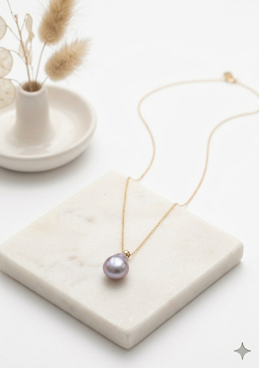 The "Aura Drop" Necklace