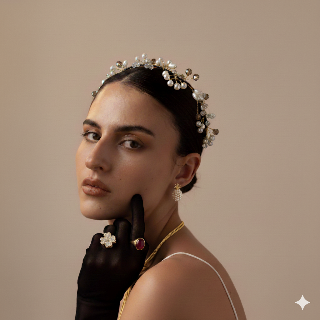 Gilded Berry Vine Circlet