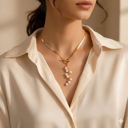 Toggle Cascade Necklace